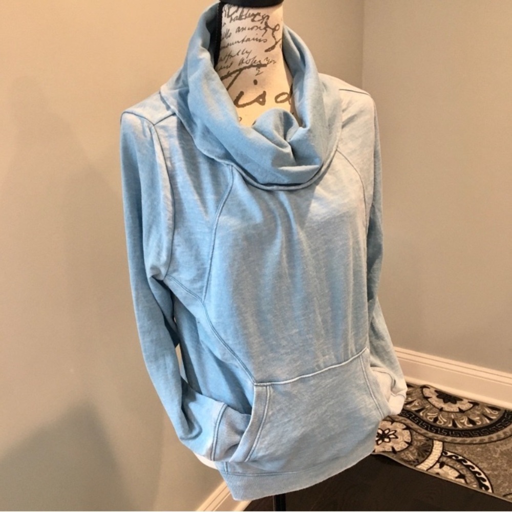 Free People Cowl Neck Hoodie